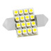 C5W 12V SKYWAY 16SMD диода c цоколем 31мм 1-контактная Белая