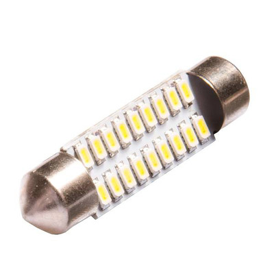 C5W 12V SKYWAY 18SMD диодов 1-контактная с цоколем Белая SJ18SMD301439MM