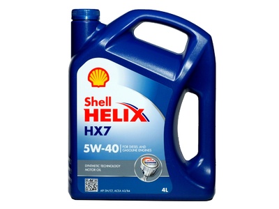 SHELL HELIX HX7 5W40 4L 550021779