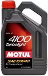 MOTUL 4100 TURBOLIGHT 10W-40 4L 100355