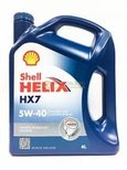 SHELL HELIX HX7 5W40 4Л 550040341