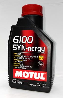 MOTUL 6100 SYN-NERGY 5W40 107975