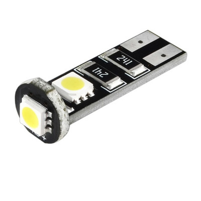 T10 12V SKYWAY обманка 3 SMD диода CANBUS без цоколя 1-контактная ST10B3SMD5050CANBUS|T10B035